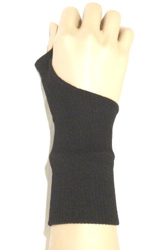 Lace Poet Black Compression Gel Support Wrist and Hand Brace Gloves