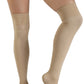 Lace Poet Surgical Over the Knee Compression Socks - TAN